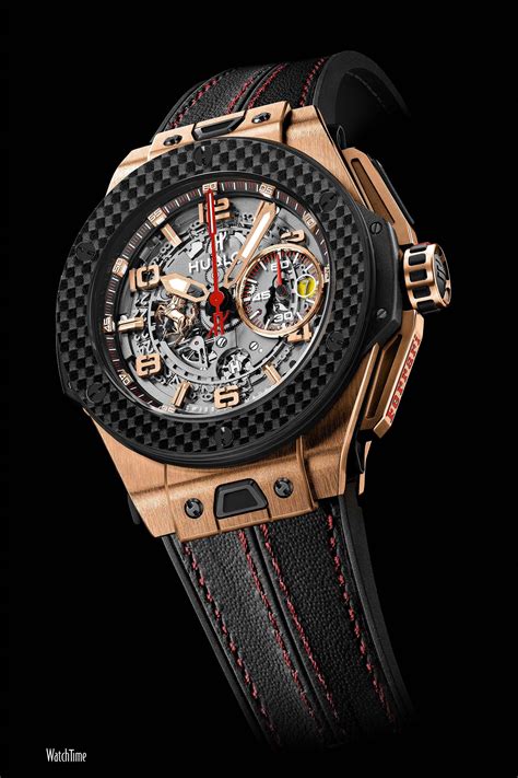 hublot ferrari carbon king gold|Hublot big bang Ferrari.